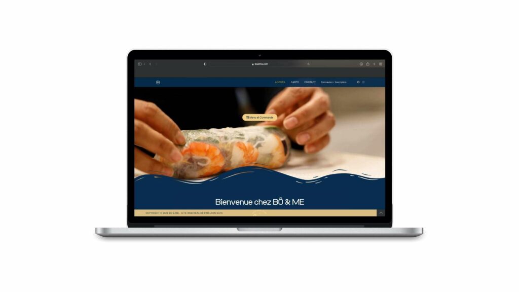 LYON Eats application, outil et solution de commande en ligne clic & collect réservation et livraison création de site web et community manager spécialisé pour les restaurants et métiers de bouche création de contenu vidéos et photos site web à emporter