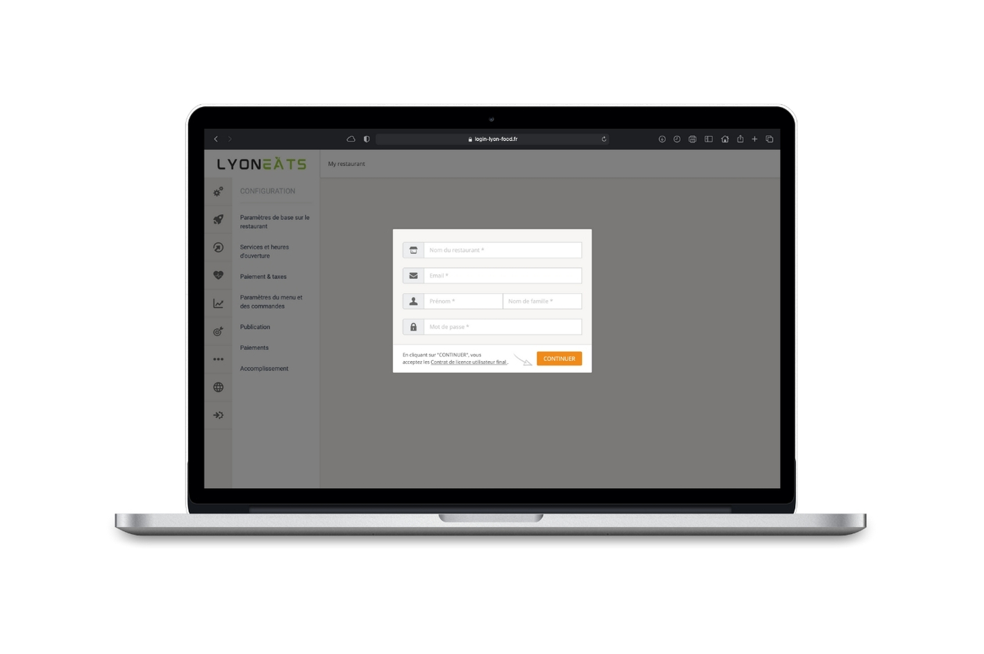 LYON Eats application, outil et solution de commande en ligne clic & collect réservation et livraison création de site web et community manager spécialisé pour les restaurants et métiers de bouche création de contenu vidéos et photos site web à emporter