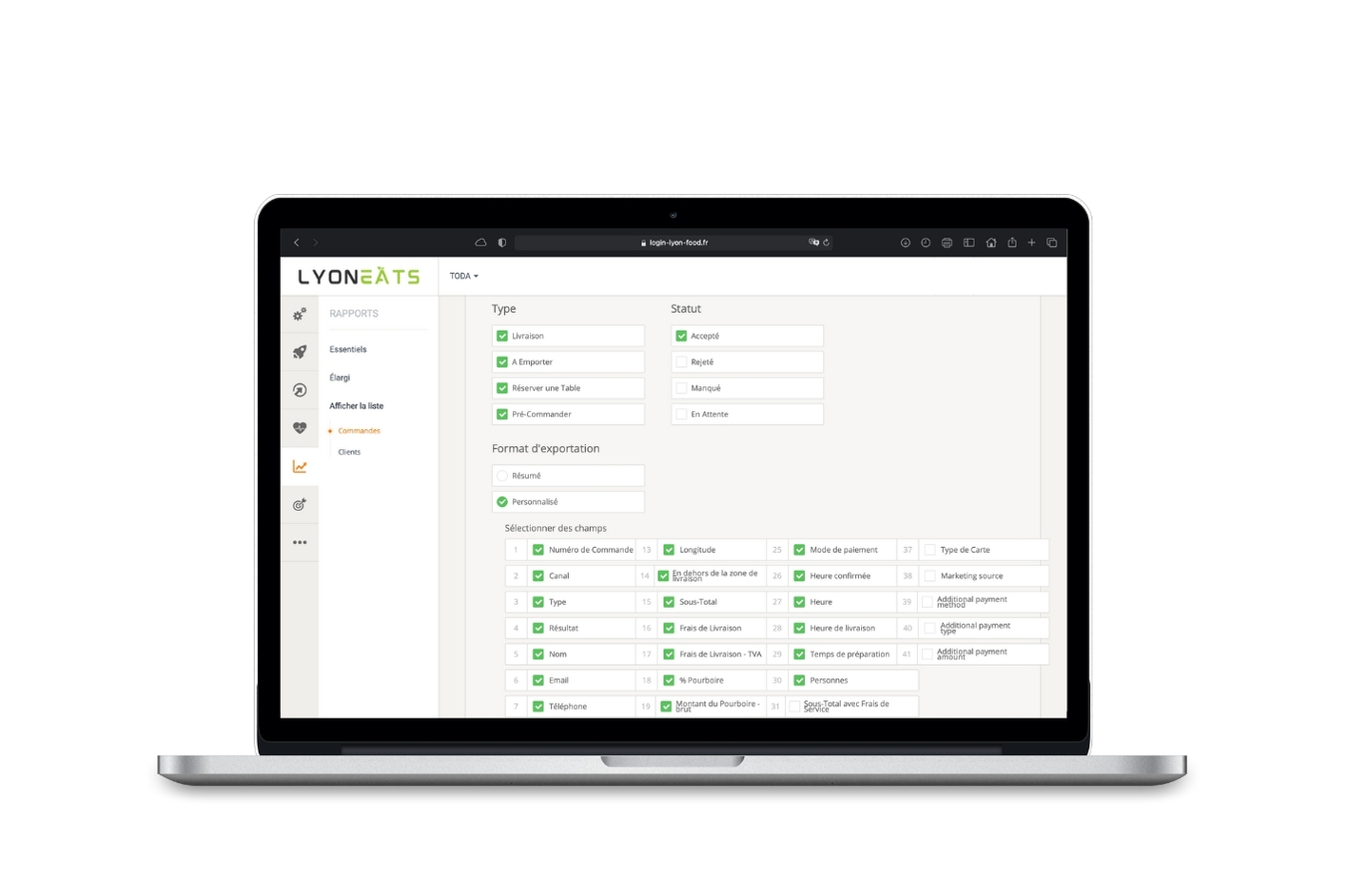 LYON Eats application, outil et solution de commande en ligne clic & collect réservation et livraison création de site web et community manager spécialisé pour les restaurants et métiers de bouche création de contenu vidéos et photos site web à emporter